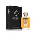 Istanbul Extrait de Parfum by Unique’e Luxury with amber perfume bottle and black presentation box